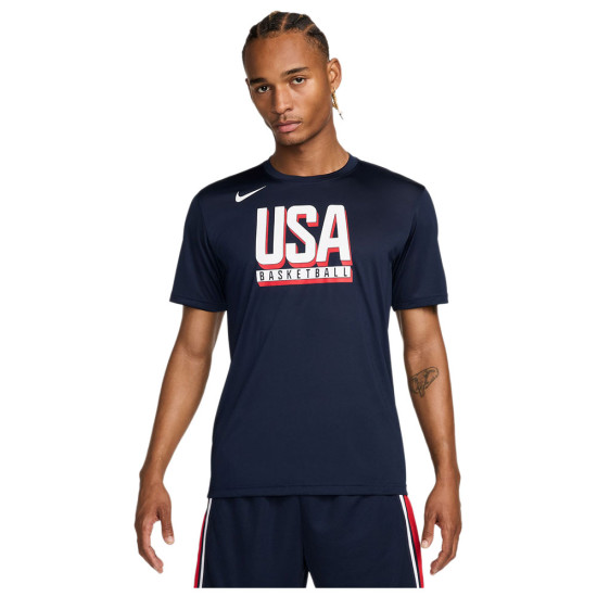 Nike Ανδρική κοντομάνικη μπλούζα USA 24 Practice Tee